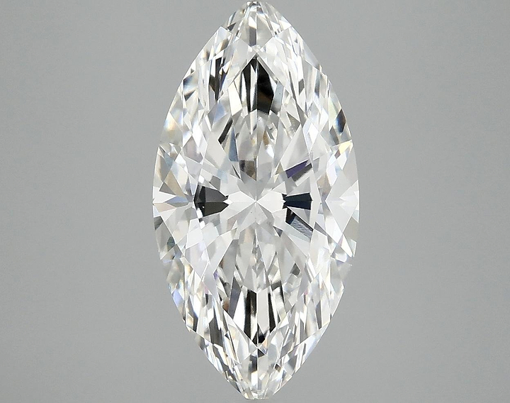 3.08 Carat Marquise Shaped Ideal Cut VS1 IGI Certified Lab Grown Diamond