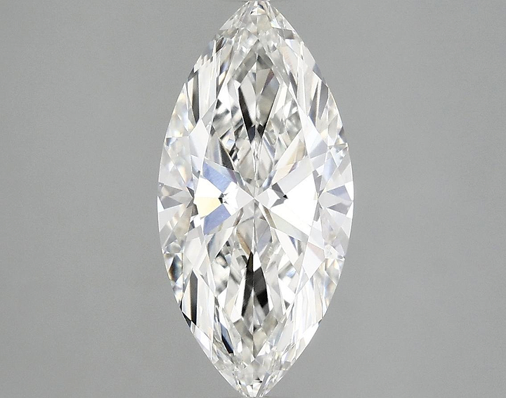 2.0 Carat Marquise Shaped Excellent Cut VVS2 IGI Certified Lab Grown Diamond