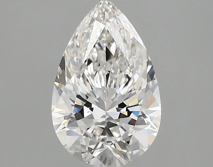 1.08 Carat Pear Shaped Ideal Cut VS1 IGI Certified Lab Grown Diamond