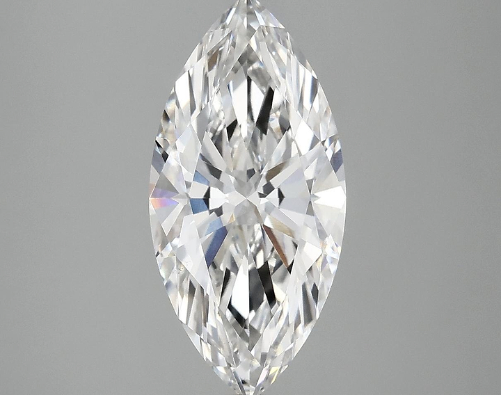 2.51 Carat Marquise Shaped Excellent Cut VS1 IGI Certified Lab Grown Diamond