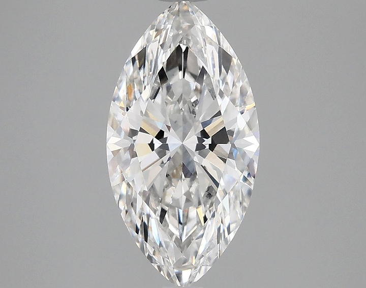 2.5 Carat Marquise Shaped Ideal Cut VVS2 IGI Certified Lab Grown Diamond