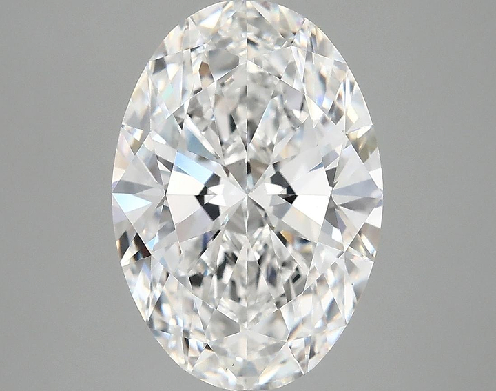 4.08 Carat Oval Shaped Ideal Cut VS1 IGI Certified Lab Grown Diamond