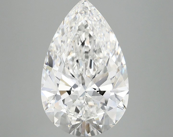 6.75 Carat Pear Shaped Ideal Cut VS1 IGI Certified Lab Grown Diamond