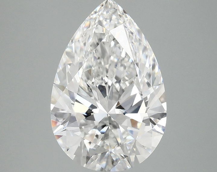 4.06 Carat Pear Shaped Excellent Cut VS1 IGI Certified Lab Grown Diamond