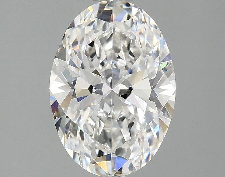 1.5 Carat Oval Shaped Ideal Cut VVS2 IGI Certified Lab Grown Diamond