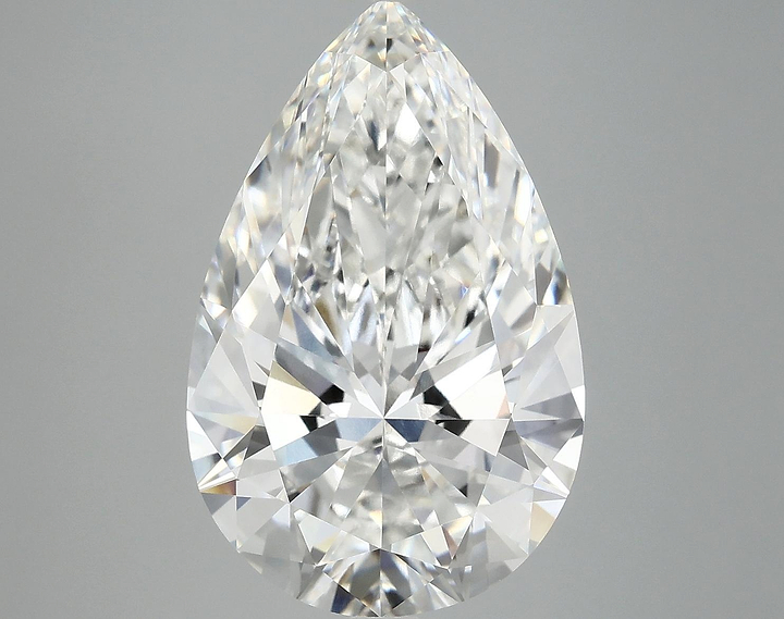 7.19 Carat Pear Shaped Ideal Cut VVS2 IGI Certified Lab Grown Diamond