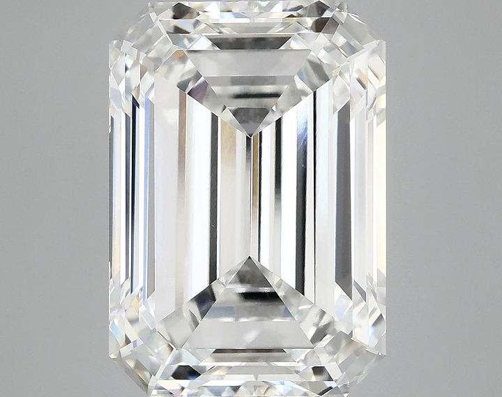 12.28 Carat Emerald Shaped Ideal Cut VVS2 IGI Certified Lab Grown Diamond