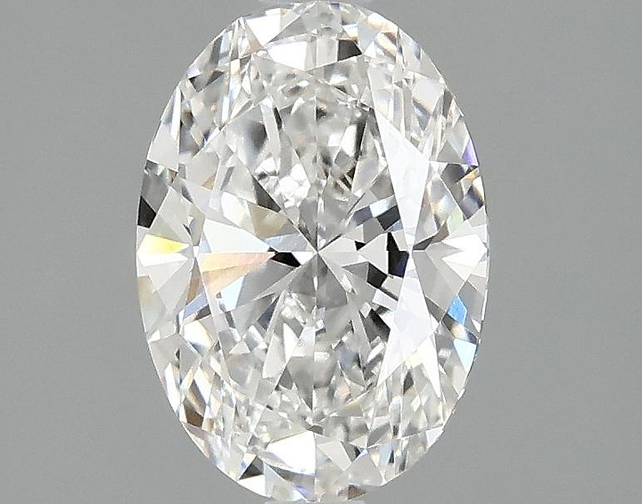 1.47 Carat Oval Shaped Ideal Cut VVS2 IGI Certified Lab Grown Diamond