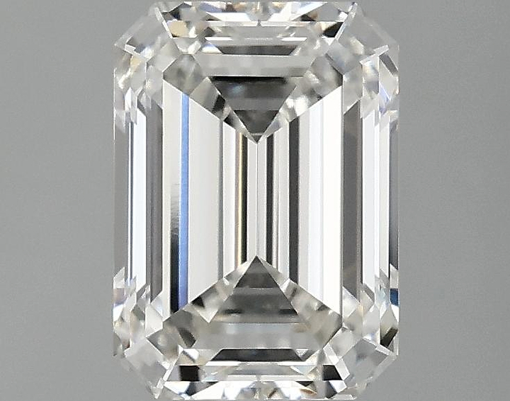 2.09 Carat Emerald Shaped Ideal Cut VVS2 IGI Certified Lab Grown Diamond