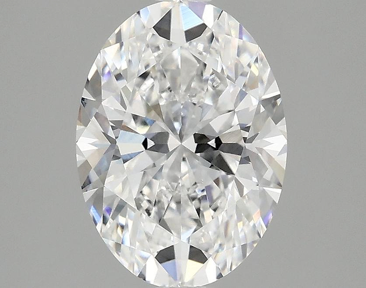 2.02 Carat Oval Shaped Ideal Cut VVS2 IGI Certified Lab Grown Diamond