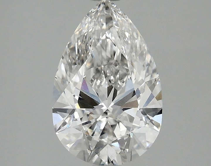 2.03 Carat Pear Shaped Excellent Cut VVS2 IGI Certified Lab Grown Diamond