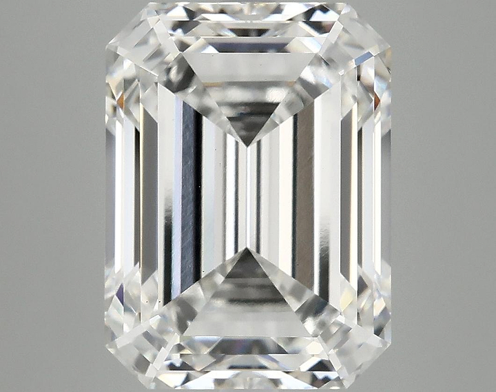6.79 Carat Emerald Shaped Excellent Cut VS1 IGI Certified Lab Grown Diamond