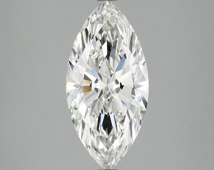 3.09 Carat Marquise Shaped Excellent Cut VS1 IGI Certified Lab Grown Diamond