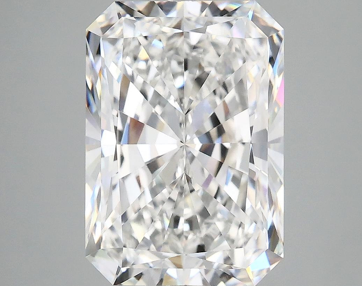 4.98 Carat Radiant Shaped Ideal Cut VVS2 IGI Certified Lab Grown Diamond