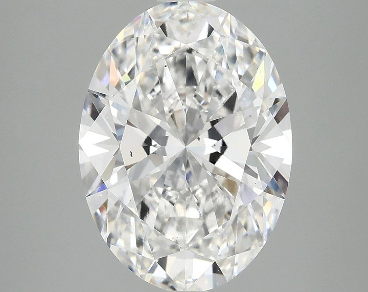 3.8 Carat Oval Shaped Excellent Cut VS2 IGI Certified Lab Grown Diamond