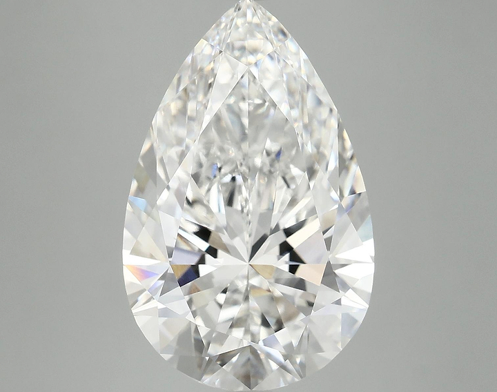 7.9 Carat Pear Shaped Ideal Cut VVS2 IGI Certified Lab Grown Diamond