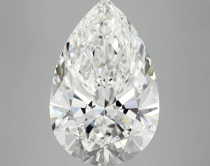 7.9 Carat Pear Shaped Excellent Cut VVS2 IGI Certified Lab Grown Diamond