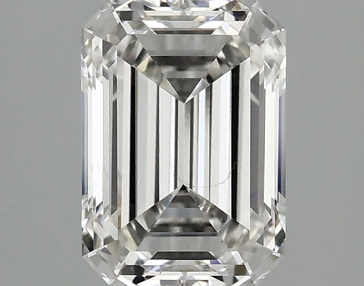 2.04 Carat Emerald Shaped Ideal Cut VS1 IGI Certified Lab Grown Diamond