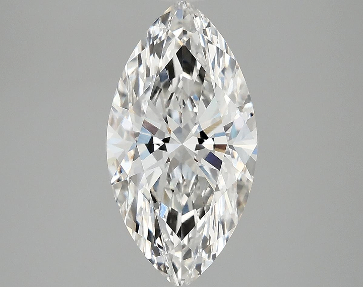 2.51 Carat Marquise Shaped Ideal Cut VVS2 IGI Certified Lab Grown Diamond