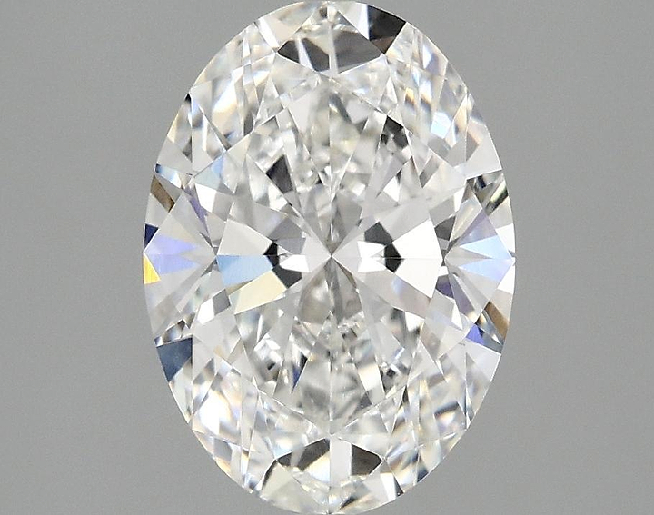 2.08 Carat Oval Shaped Ideal Cut VVS2 IGI Certified Lab Grown Diamond