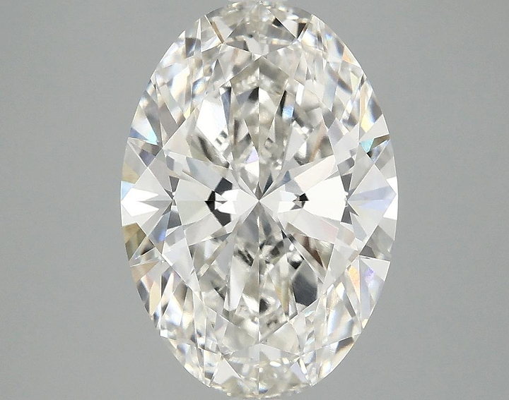 3.95 Carat Oval Shaped Ideal Cut VVS2 IGI Certified Lab Grown Diamond