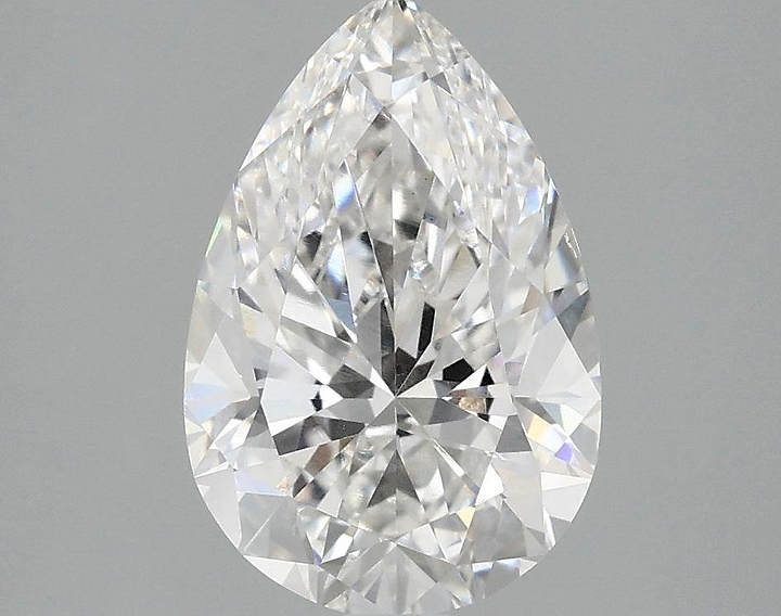 2.56 Carat Pear Shaped Excellent Cut VVS2 IGI Certified Lab Grown Diamond