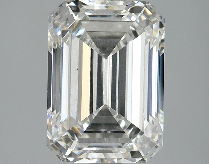 3.04 Carat Emerald Shaped Ideal Cut VS2 IGI Certified Lab Grown Diamond