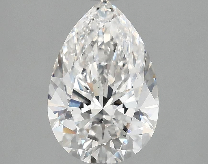 2.09 Carat Pear Shaped Excellent Cut VS1 IGI Certified Lab Grown Diamond