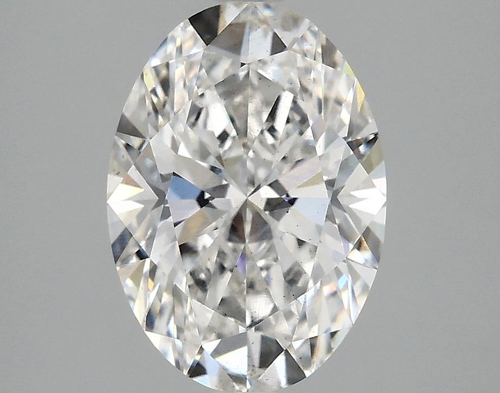 2.44 Carat Oval Shaped Ideal Cut SI1 IGI Certified Lab Grown Diamond
