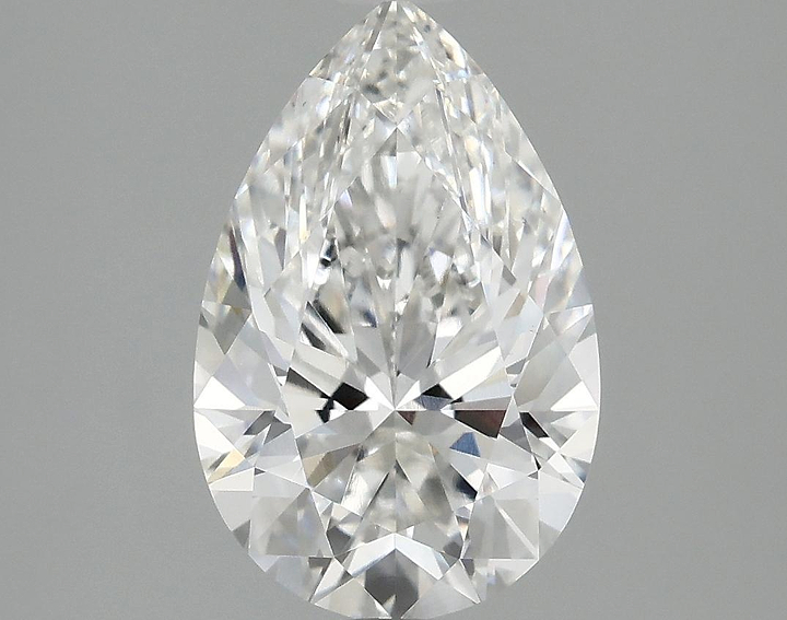 2.01 Carat Pear Shaped Ideal Cut VS1 IGI Certified Lab Grown Diamond