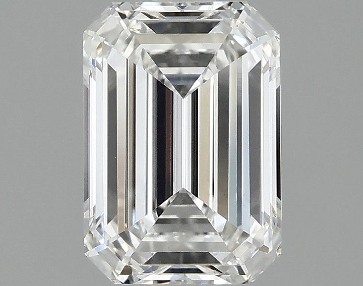0.99 Carat Emerald Shaped Ideal Cut VS1 IGI Certified Lab Grown Diamond
