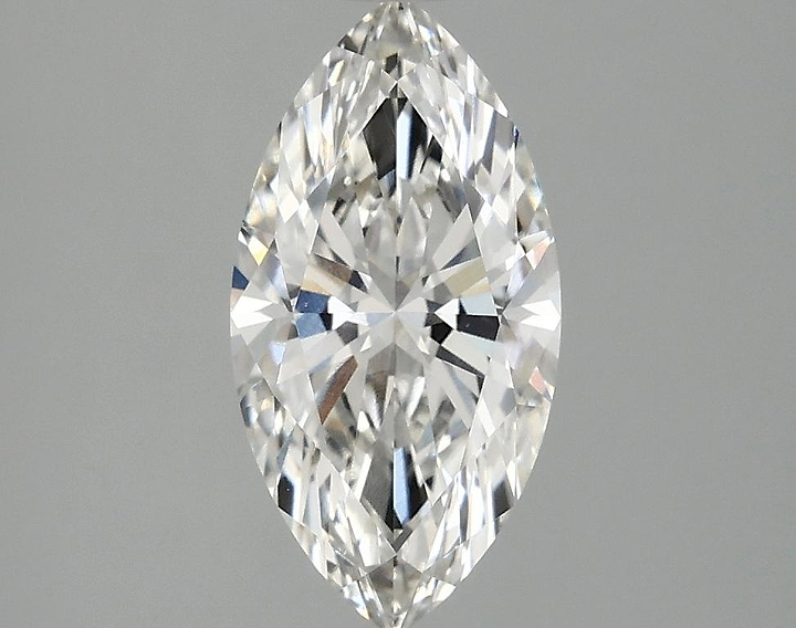 1.54 Carat Marquise Shaped Ideal Cut VVS2 IGI Certified Lab Grown Diamond