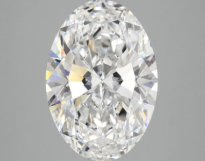 3.86 Carat Oval Shaped Ideal Cut VVS2 IGI Certified Lab Grown Diamond