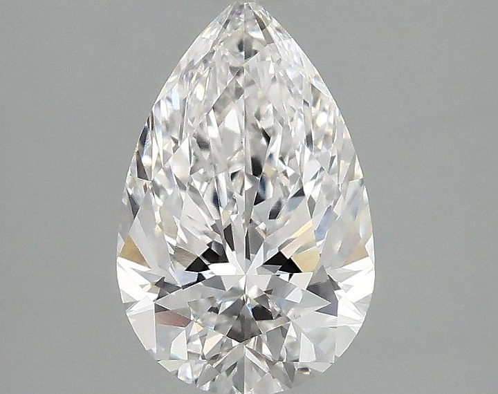 1.59 Carat Pear Shaped Ideal Cut VVS2 IGI Certified Lab Grown Diamond