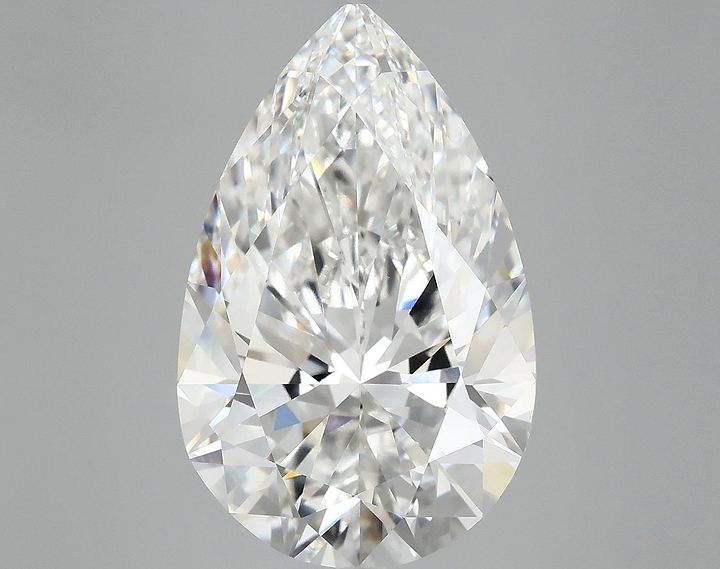 7.98 Carat Pear Shaped Ideal Cut VVS2 IGI Certified Lab Grown Diamond