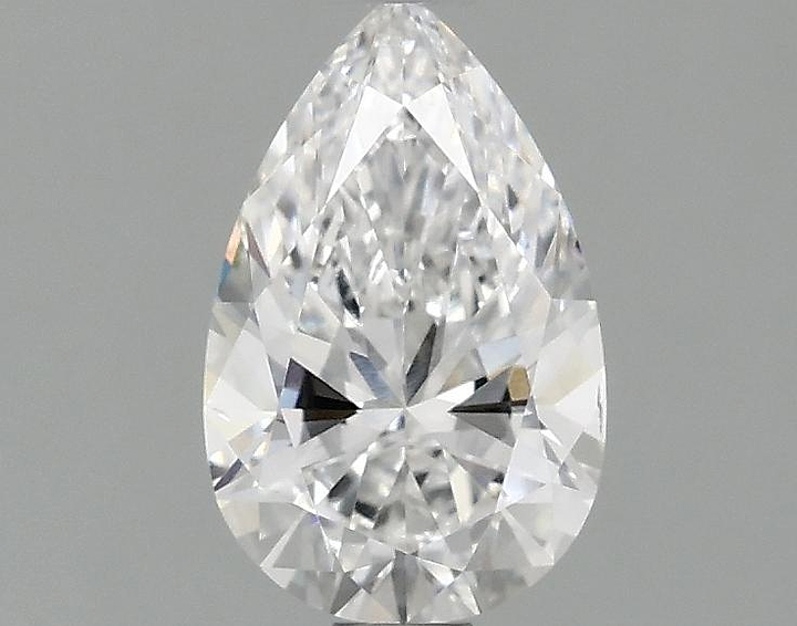 0.97 Carat Pear Shaped Ideal Cut VS2 IGI Certified Lab Grown Diamond
