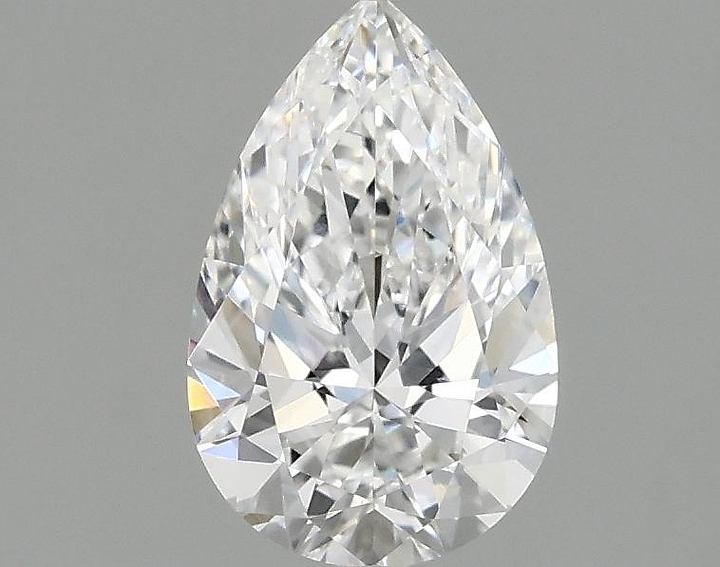 1.07 Carat Pear Shaped Ideal Cut VVS2 IGI Certified Lab Grown Diamond
