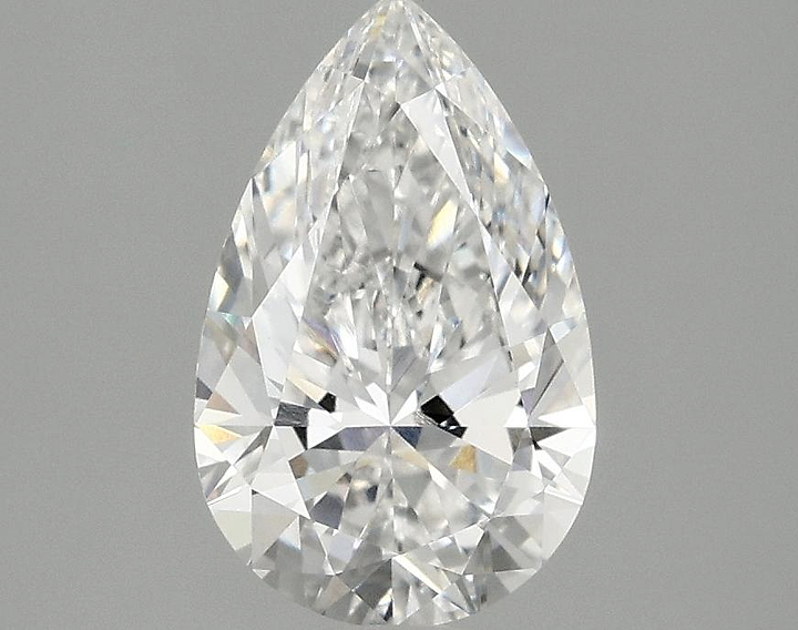 1.55 Carat Pear Shaped Ideal Cut VS1 IGI Certified Lab Grown Diamond