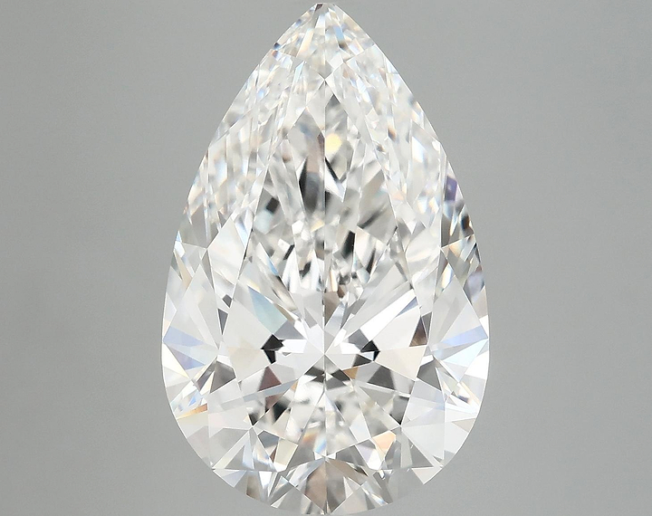 6.72 Carat Pear Shaped Ideal Cut VS1 IGI Certified Lab Grown Diamond