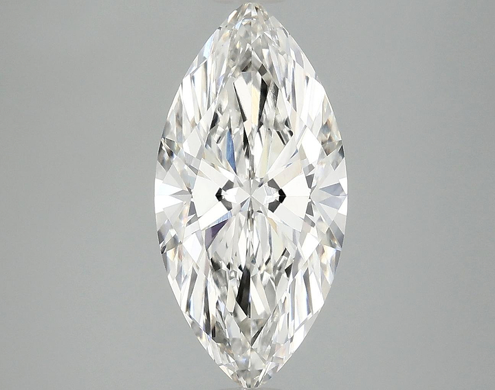 2.97 Carat Marquise Shaped Excellent Cut VVS2 IGI Certified Lab Grown Diamond