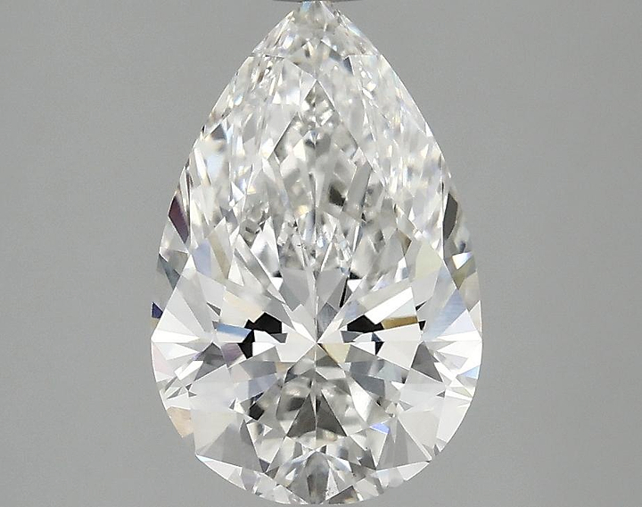 2.06 Carat Pear Shaped Ideal Cut VS1 IGI Certified Lab Grown Diamond