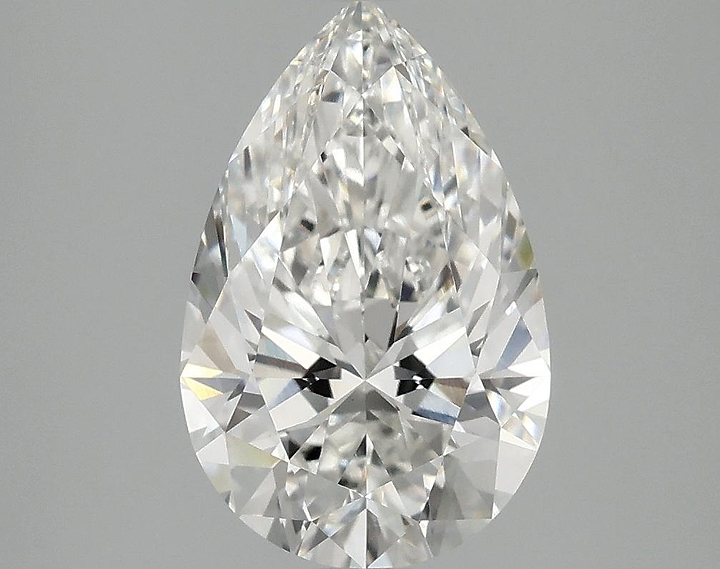 2.52 Carat Pear Shaped Ideal Cut VVS2 IGI Certified Lab Grown Diamond
