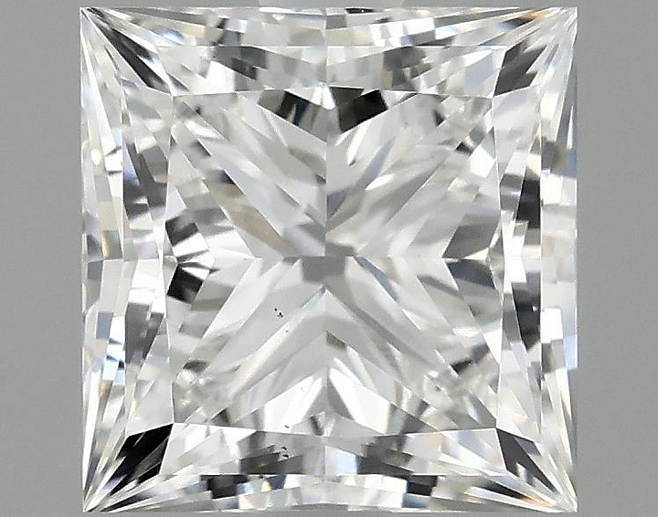 1.74 Carat Princess Shaped Ideal Cut VS1 IGI Certified Lab Grown Diamond