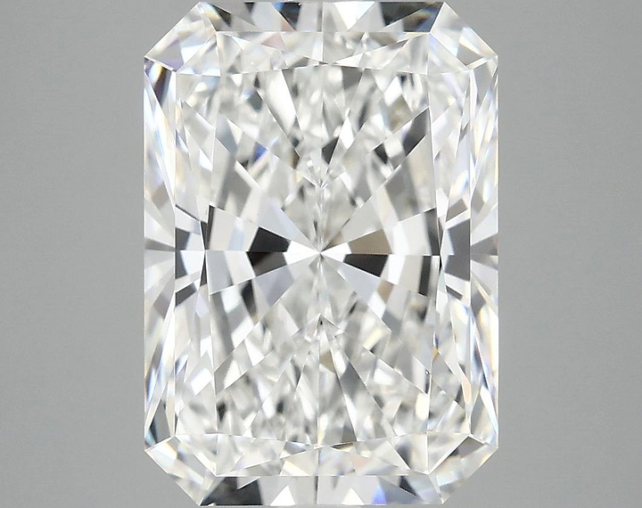 4.98 Carat Radiant Shaped Ideal Cut VVS2 IGI Certified Lab Grown Diamond