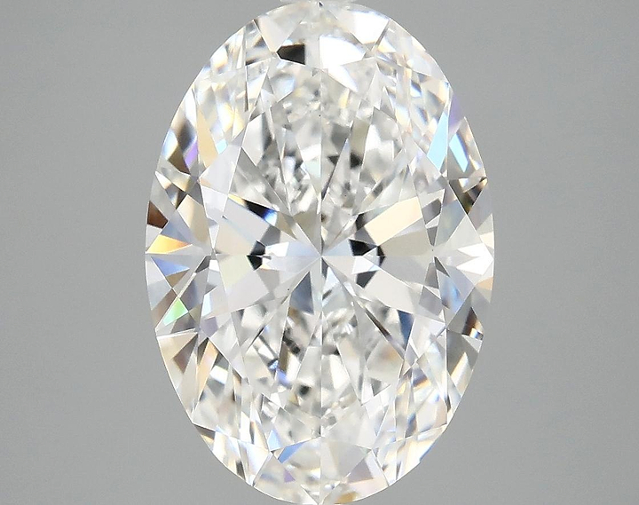 4.07 Carat Oval Shaped Ideal Cut VVS2 IGI Certified Lab Grown Diamond