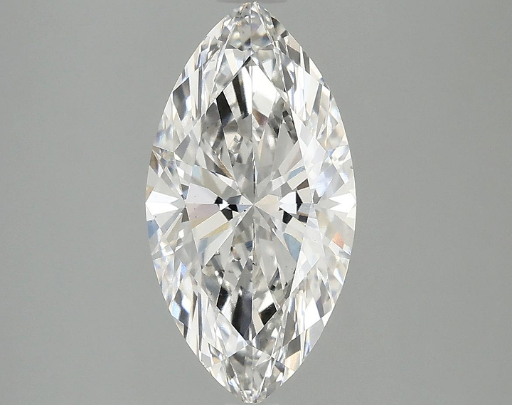 2.55 Carat Marquise Shaped Ideal Cut VS2 IGI Certified Lab Grown Diamond