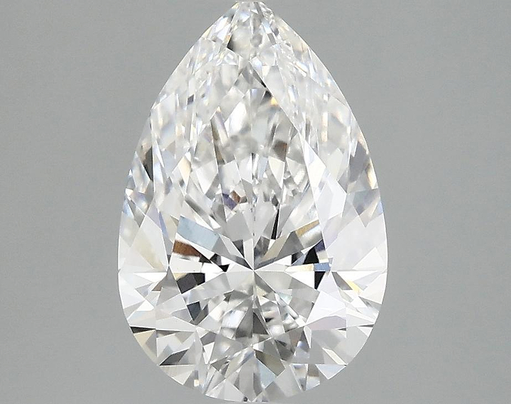 2.1 Carat Pear Shaped Excellent Cut VVS2 IGI Certified Lab Grown Diamond