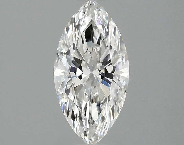 0.98 Carat Marquise Shaped Ideal Cut VVS2 IGI Certified Lab Grown Diamond