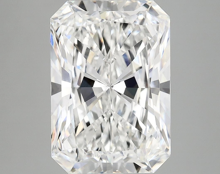 4.98 Carat Radiant Shaped Ideal Cut VVS2 IGI Certified Lab Grown Diamond