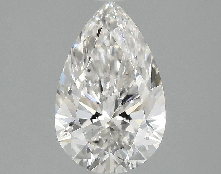 1.57 Carat Pear Shaped Ideal Cut VVS2 IGI Certified Lab Grown Diamond